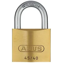 ABUS Vorhangschloss 45/40 5 Schl., Messing massiv