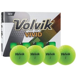 Volvik Vivid Golfball 12er Pack grün