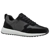 GEOX Herren U VOLPIANO A Sneaker, Black, 45 EU