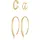 Elli Ohrringe Creolen Earcuff Blogger Trend 925 Silber