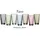 Ritzenhoff & Breker Favo Longdrinkglas 0,4 l 6-tlg.