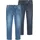 Arizona Stretch-Jeans »Willis« Packung, 2% Stk. straight-fit, lange Beine, mit Nieten, niedrige Leibhöhe Gr. 54 N-Gr, blue/blue-bl, , 77295018-54 N-Gr