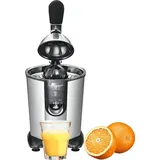 Solis Citrus Juicer Zitruspresse 160 Watt, Edelstahl