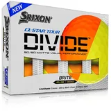 Srixon 36 neue Srixon Q-Star Tour Divide Golfbälle gelb blau