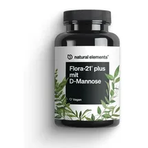 Natural Elements Flora-21 Plus mit D-Mannose Pulver 90 g