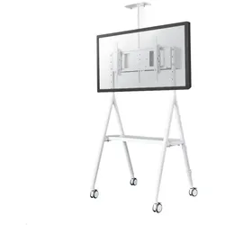 Neomounts NS-M1500WHITE mobiler Videokonferenz Ständer bis 65 Zoll, weiß