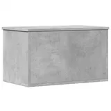 vidaXL Truhe Betongrau 60x35x35 cm Holzwerkstoff