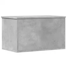vidaXL Truhe Betongrau 60x35x35 cm Holzwerkstoff