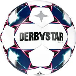 DERBYSTAR Ball Fußball X-Treme APS, weiß blau, 5