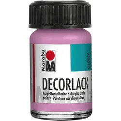 Marabu 113039033 Marabu Decorlack Acryl Pink 033, 15 ml