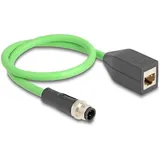 DeLock 60571 RJ45 / M12 Patchkabel SF/UTP (S-FTP) (60571)