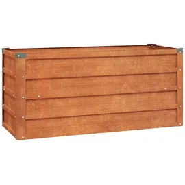 vidaXL Hochbeet Rostig 100 x 40 x 45 cm Cortenstahl