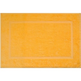 DYCKHOFF Badematte »Kristall«, Höhe 2 mm, 2er Set Hotelmatte, gelb
