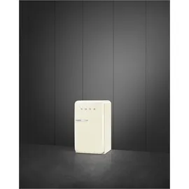 Smeg FAB10HRCR6 Retro-Kühlschrank (135 l, 970 mm hoch, Creme)