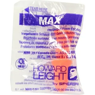 Axisis HOWARD LEIGHT MAX GEHÖRSCHUTZSTÖPSEL