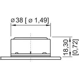 Stahl Drucktaster 8003/111-001S