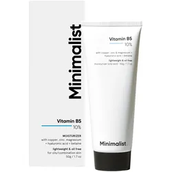 Minimalist Vitamin B5 10% Feuchtigkeitscreme, Gel-Creme, Ölfreie Feuchtigkeit für unreine Haut Feuchtigkeitscreme 0,09 kg Unisex
