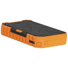 Xtorm Xtreme Series Rugged Solar Powerbank 10.000 mAh 20W / PD / 2x USB-C / 1x USB-A schwarz/orange