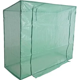 Estexo Foliengewächshaus Tomatengewächshaus 200x77x149/169 cm Gewächshaus Treibhaus Frühbeet 200x77x169/149
