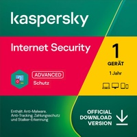 Kaspersky Internet Security 2024, 1 PC 365 Digitale Versand AKTUELLE VERSION