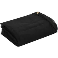 vidaXL Anhängernetz 2,5 x 4 m Schwarz