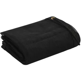 vidaXL Anhängernetz 2,5 x 4 m Schwarz