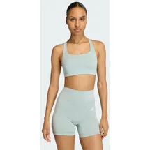 adidas Optime Workout Medium Support BH grün M
