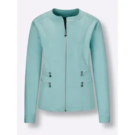 Creation L Premium creation L Blusenblazer Baumwoll-Lyocell-Jeans-Blazer Langarm blau 38