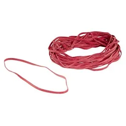 Gowi Gummibänder rot 0,4 cm, Ø 13,0 cm, 500,0 g