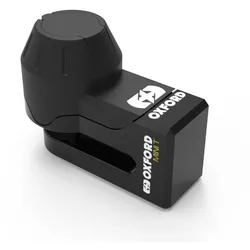 Oxford Mini T Disc Schloss - Schwarz, schwarz