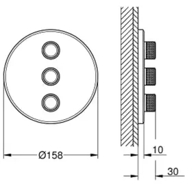 Grohe Grohtherm Smartcontrol 3-fach