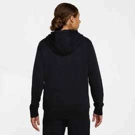 Nike Club French Terry Kapuzenjacke Herren Schwarz M