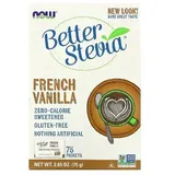 Now Foods Better Stevia, kalorienfreier flüssiger Süßstoff, 75 Päckchen, je 1 g
