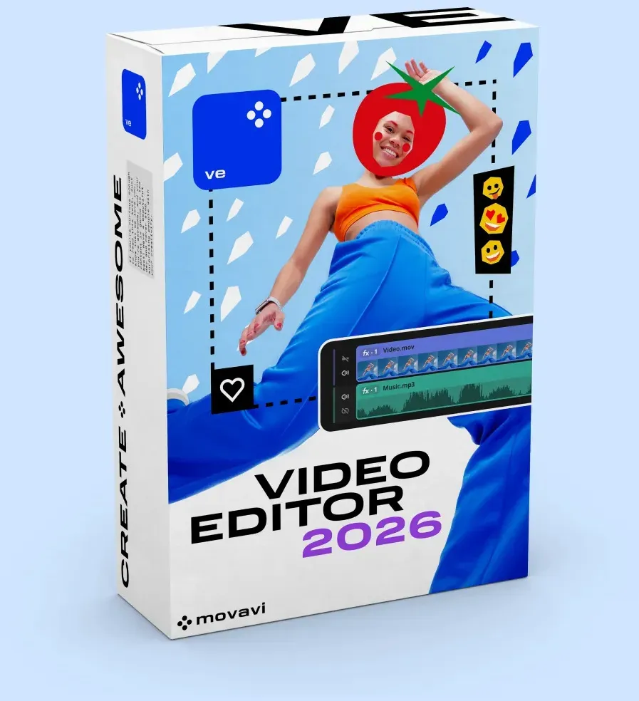 Movavi Video Editor Plus 2026 | 1 PC