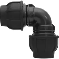 Gebo PE Verschraubung Winkel Ø 50 x 50 mm
