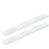 2 Stück Gleitschiene für Körbe, Schalen, Schrank, selbstklebend, leise, Gleitschrank, Schienen, Küche, Badezimmer, Schublade, Dias, Aufbewahrungsschienen