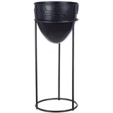 Gilde Labyrinth 24 x 57 x 24 cm Schwarz