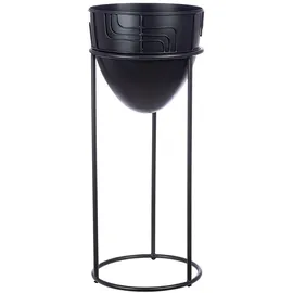 Gilde Labyrinth 24 x 57 x 24 cm Schwarz