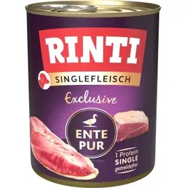 Rinti Singlefleisch Exclusive Ente Pur 6 x 800 g