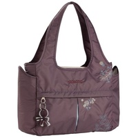 Okiedog Wickeltasche Handtasche Tote Bag mit großem Innenraum lila