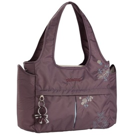 Okiedog Wickeltasche Handtasche Tote Bag mit großem Innenraum lila