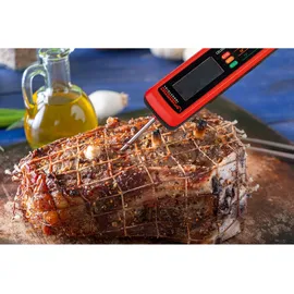 Rothenberger Bratenthermometer 33,5 cm rostfrei rot