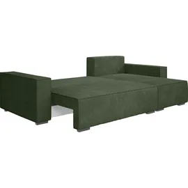 INOSIGN »Winton Cordsofa / Schlafsofa 253 cm«, Cord, Recamiere wechselbar, Schlaffunktion (130/208cm), Bettkasten