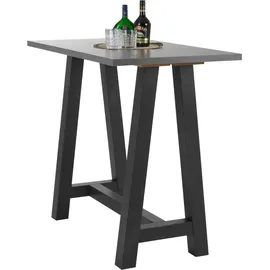 Mäusbacher Bartisch SYSTEM 120 x 70 cm Graphit/Grau