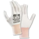 teXXor® Schnittschutz-strickhandschuhe Ohne Beschichtung, Weiß