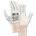 teXXor® Schnittschutz-strickhandschuhe Ohne Beschichtung, Weiß