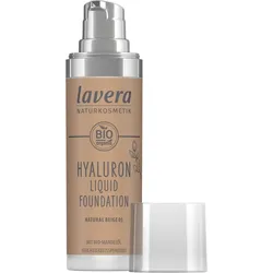lavera HYALURON LIQUID FOUNDATION 05 NATURAL BEIGE 30 ml Flaschen