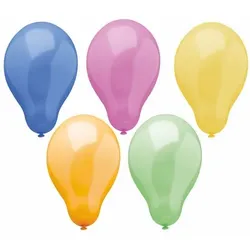 Papstar 300 Luftballons Ø 25 cm farbig sortiert Trend