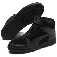 Puma Rebound Layup Sd Fur, Sneaker, black/castlerock 46 EU)