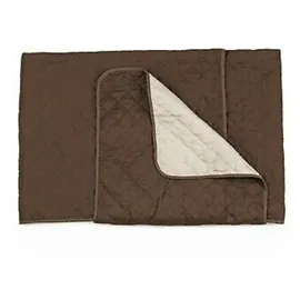 EasyMaxx Sofaüberwurf Beige/Braun 180 x 240 cm